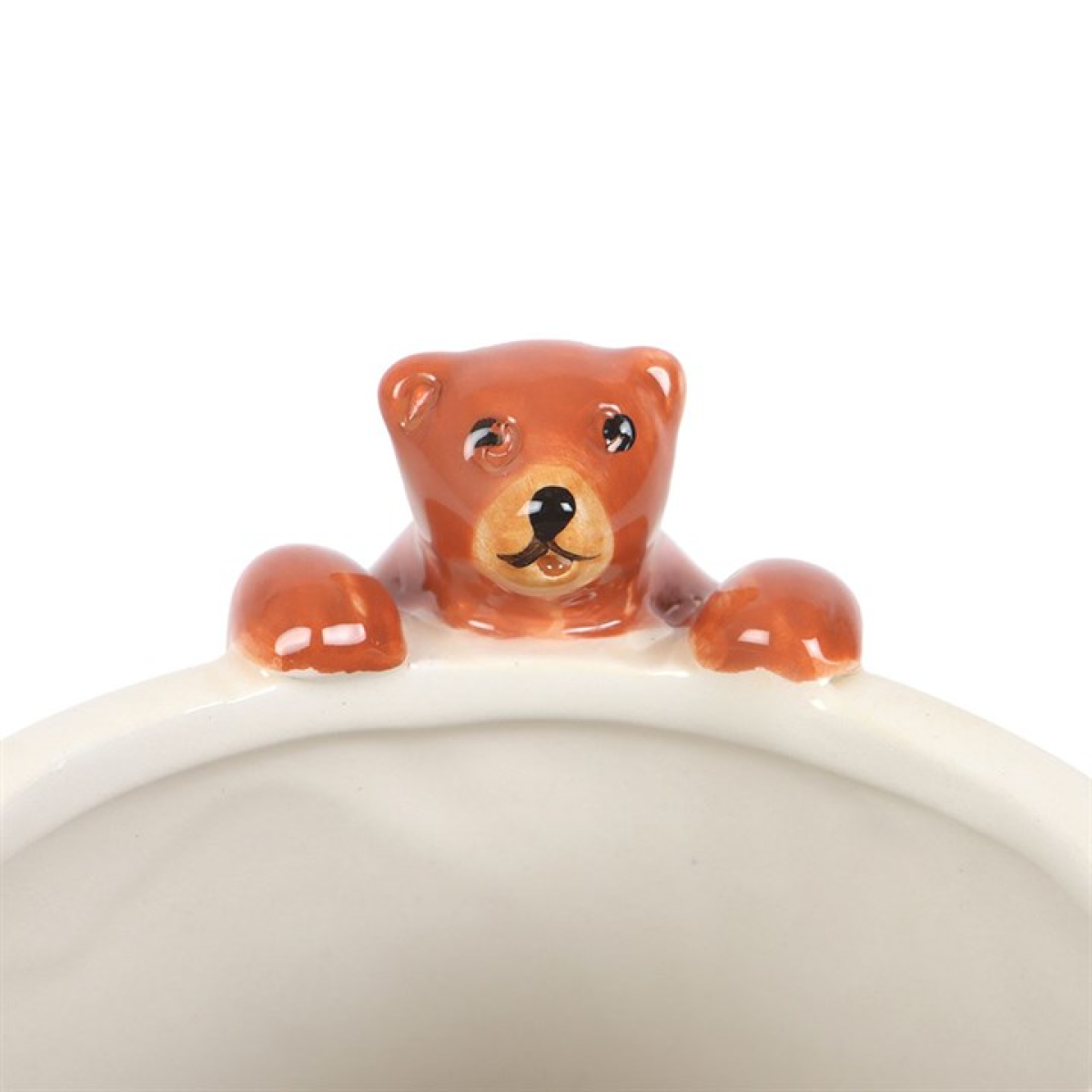 Sleepy Bear Mug 3D Ceramic Cup – Cute Animal Coffee Mug