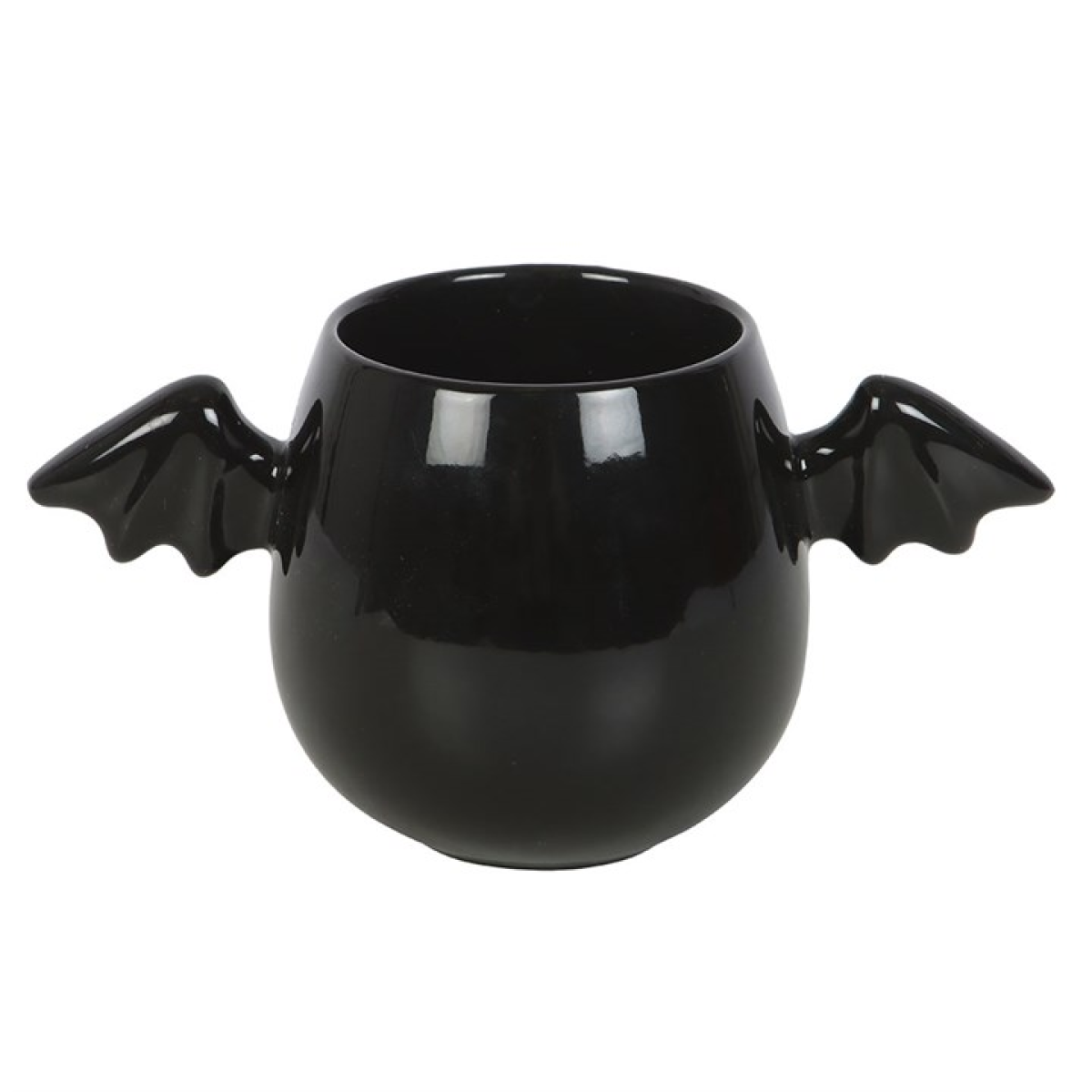 Bat Wing Ceramic Mug – Gothic Coffee Cup with Spooky Style