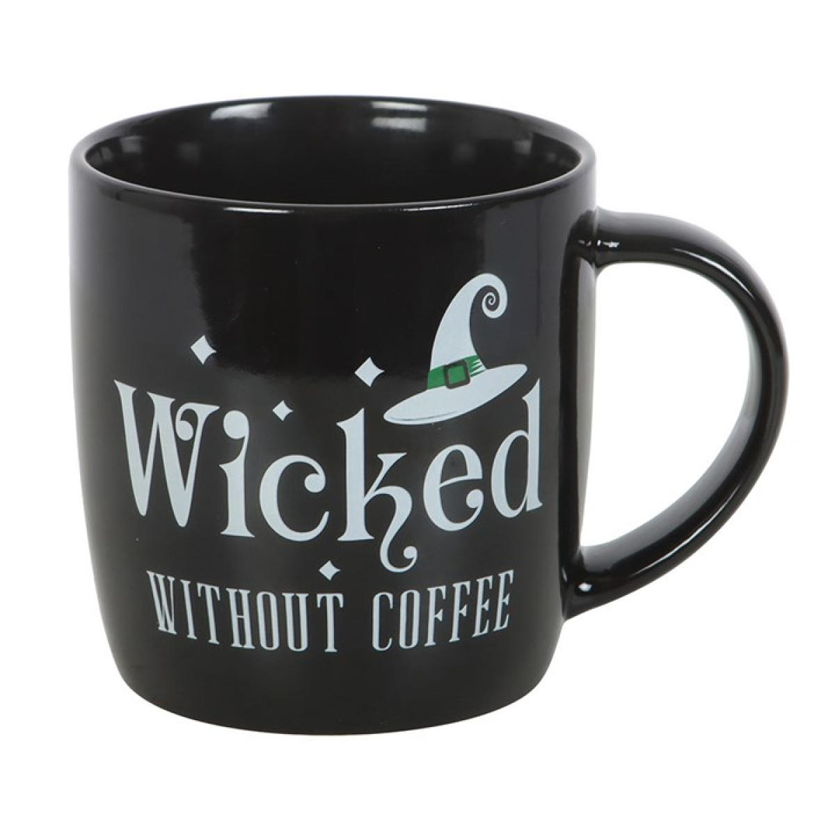Wicked Without Coffee Witch Mug 340ml – Halloween Coffee Cup