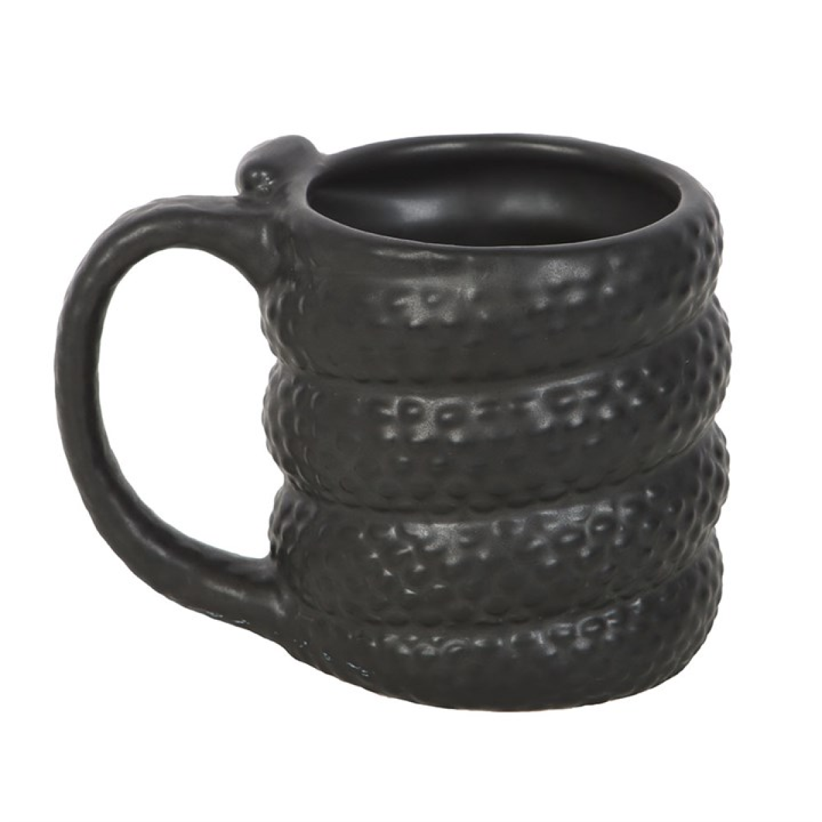 Black Snake Mug 500ml – Large Ceramic Gothic Coffee Cup