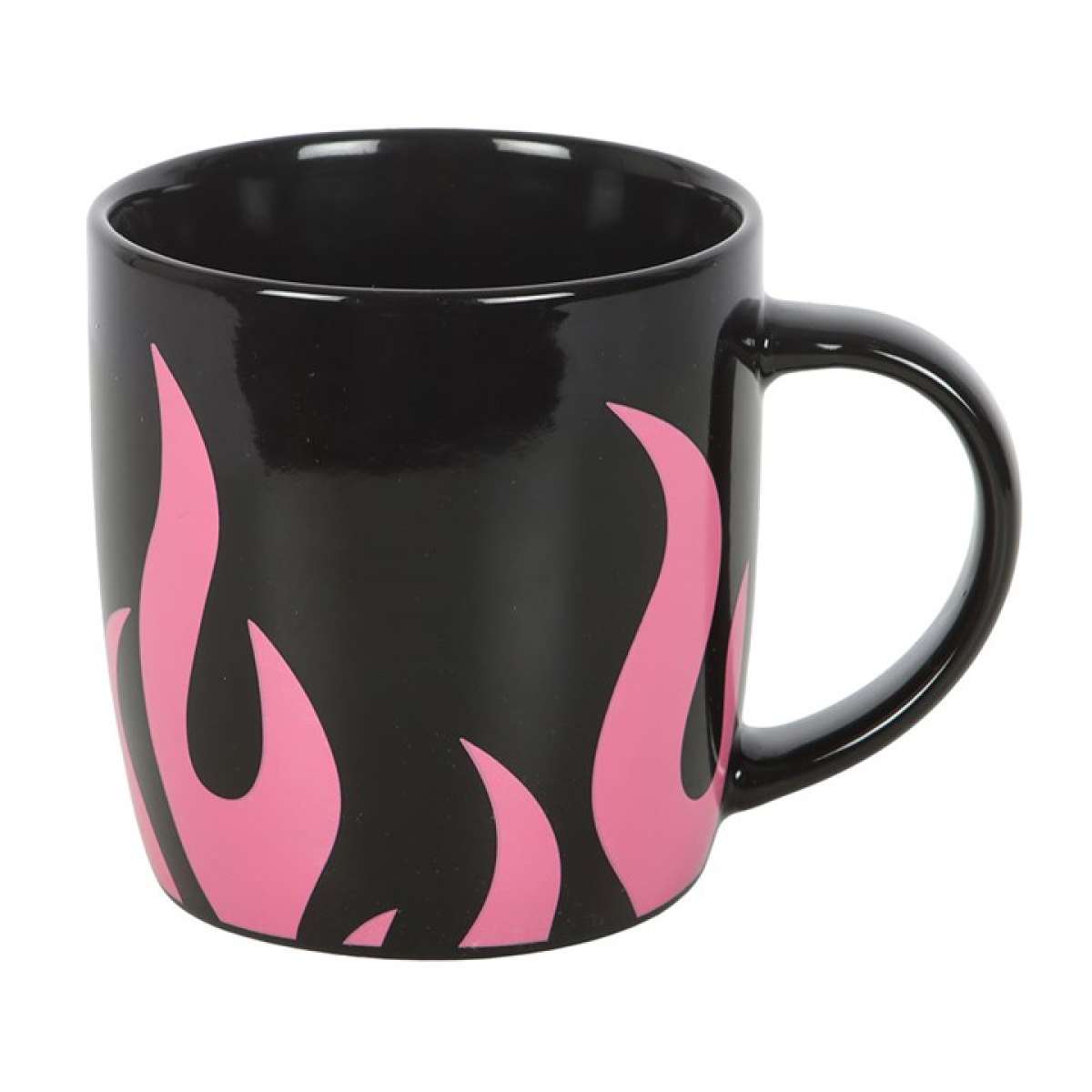 Pink Flame Mug – Stylish Ceramic Coffee & Tea Cup for Bright, Fun Mornings
