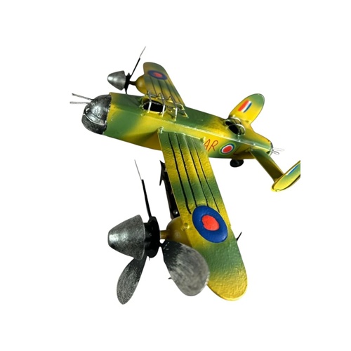 Lancaster Bomber Rocking Garden Stake – Metal Garden Ornament