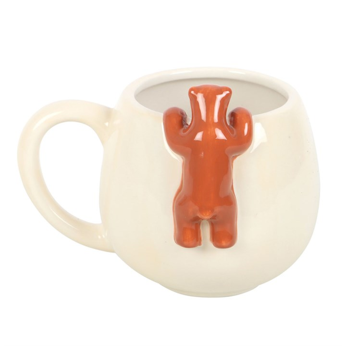 Sleepy Bear Mug 3D Ceramic Cup – Cute Animal Coffee Mug