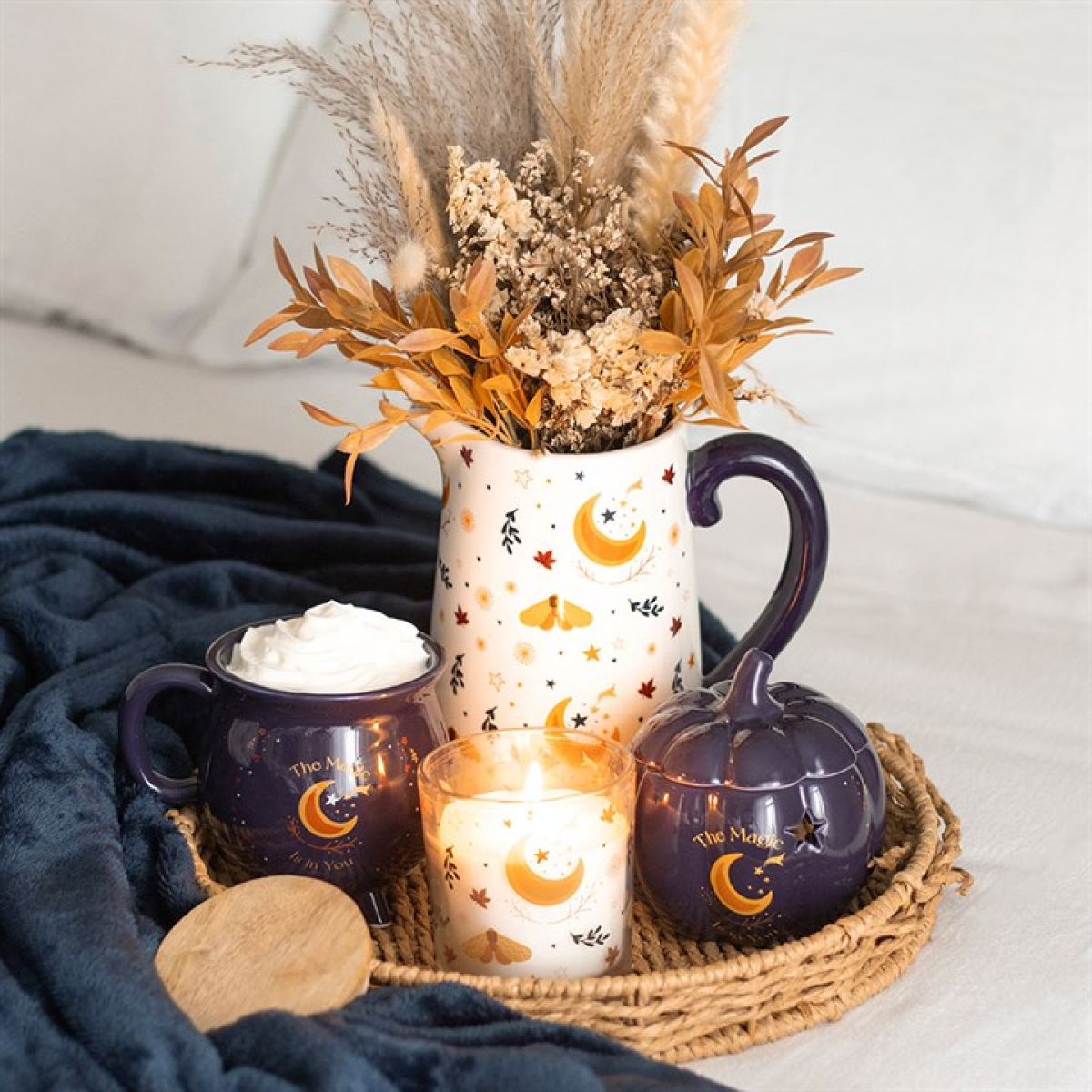 Midnight Pumpkin Oil Burner – Celestial Wax Melt Diffuser