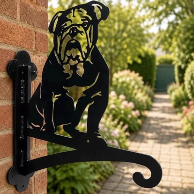 Bulldog Ornamental Hanging Bracket