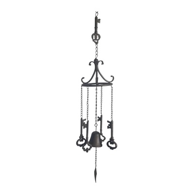 Cast Iron Key Wind Chime – Garden Hanging Decoration & Gift