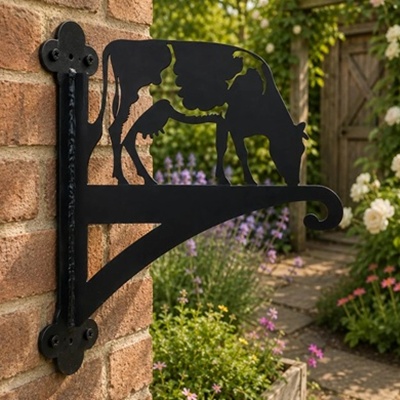 Dairy Cow Ornamental Hanging Bracket