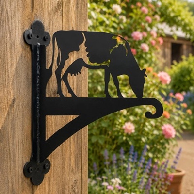 Dairy Cow Ornamental Hanging Bracket