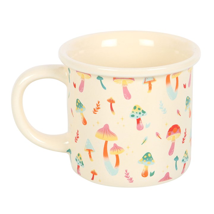 Groovy Mushroom Mug 350ml – Colourful Ceramic Coffee Cup