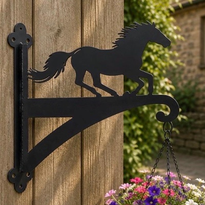 Galloping Horse Ornamental Hanging Bracket