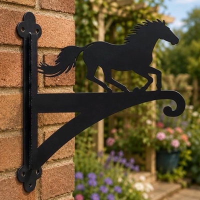 Galloping Horse Ornamental Hanging Bracket
