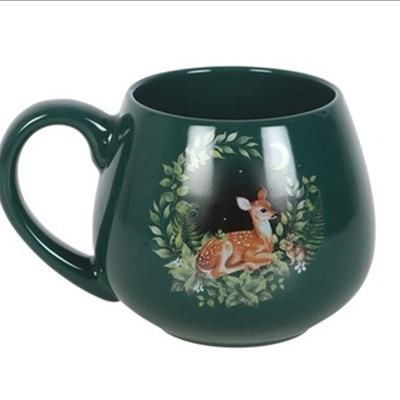 Fawn & Bunny Mug 500ml – Ceramic Woodland Animal Gift