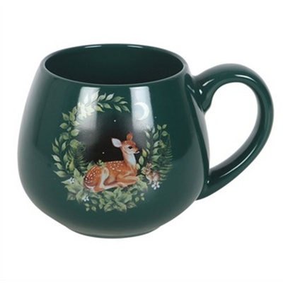 Fawn & Bunny Mug 500ml – Ceramic Woodland Animal Gift