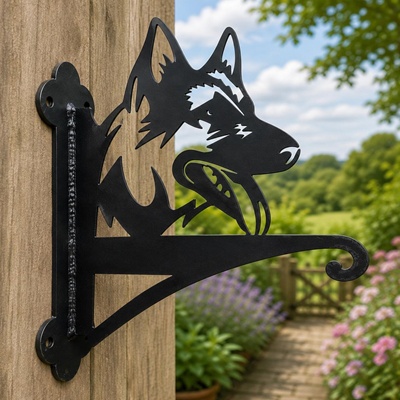 German Shepherd Ornamental Hanging Bracket