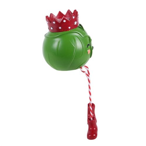 Brussels Sprout Shelf Sitter Ornament – Quirky Christmas Decoration