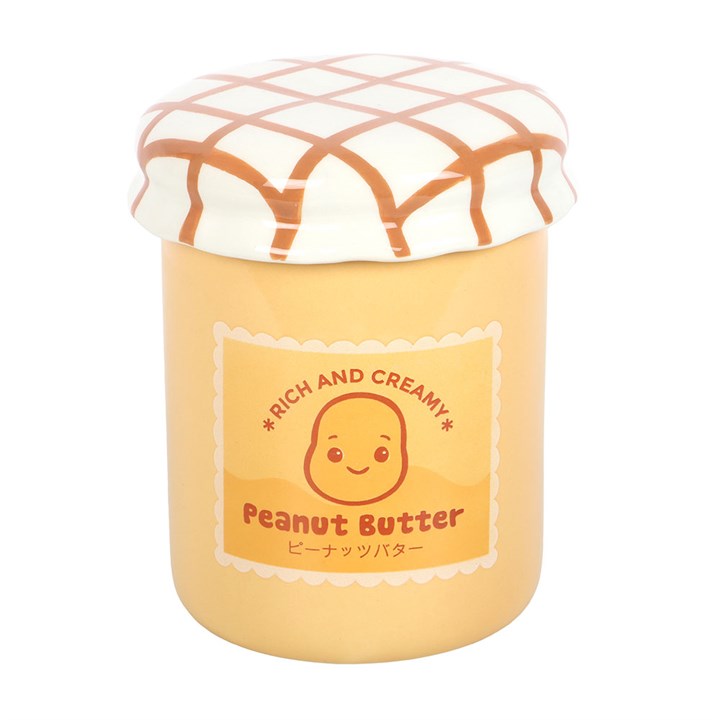 Peanut Butter Jar Oil Burner – Cute Ceramic Wax Melt Warmer