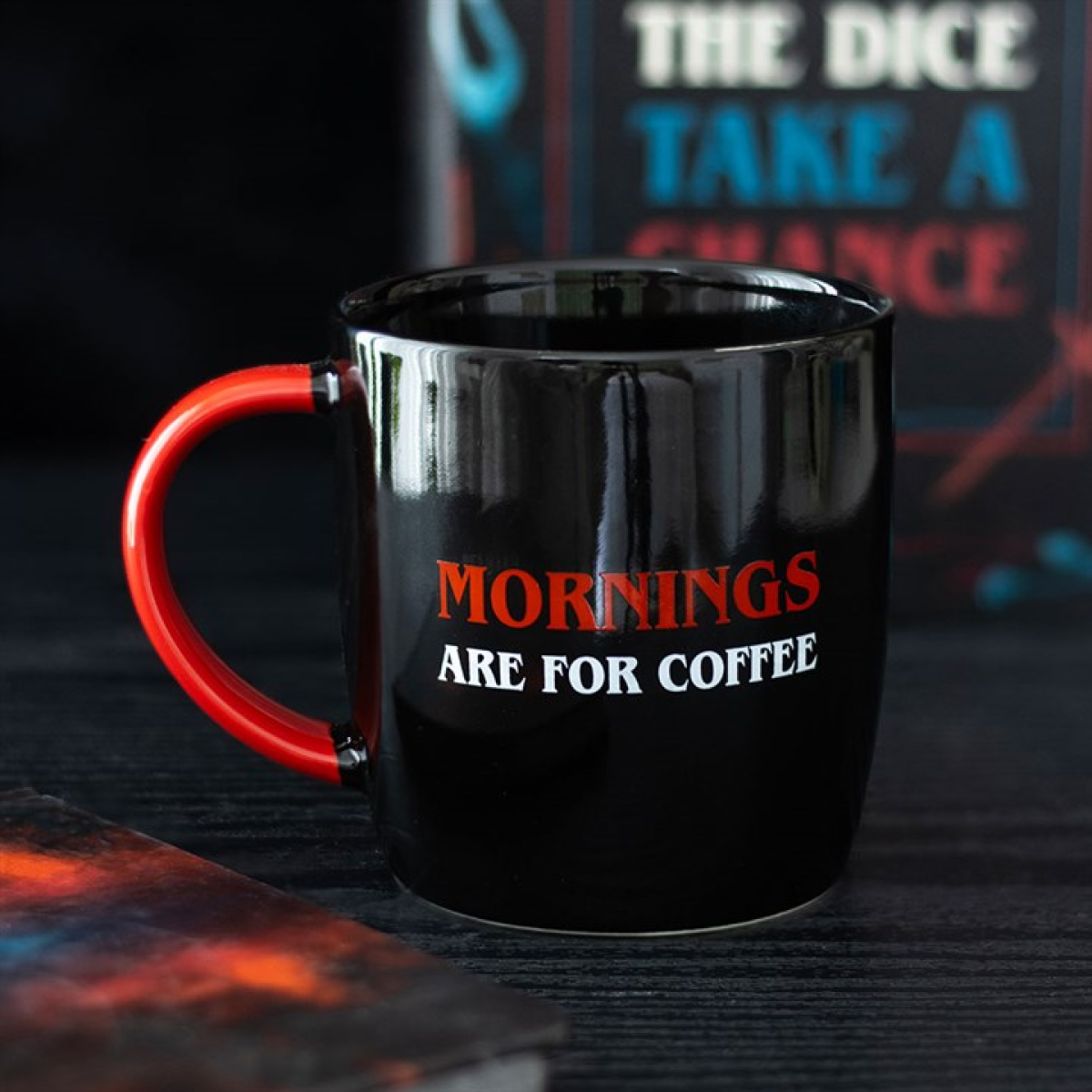 Demogorgon Coffee Mug – Black Ceramic 350ml Stranger Style