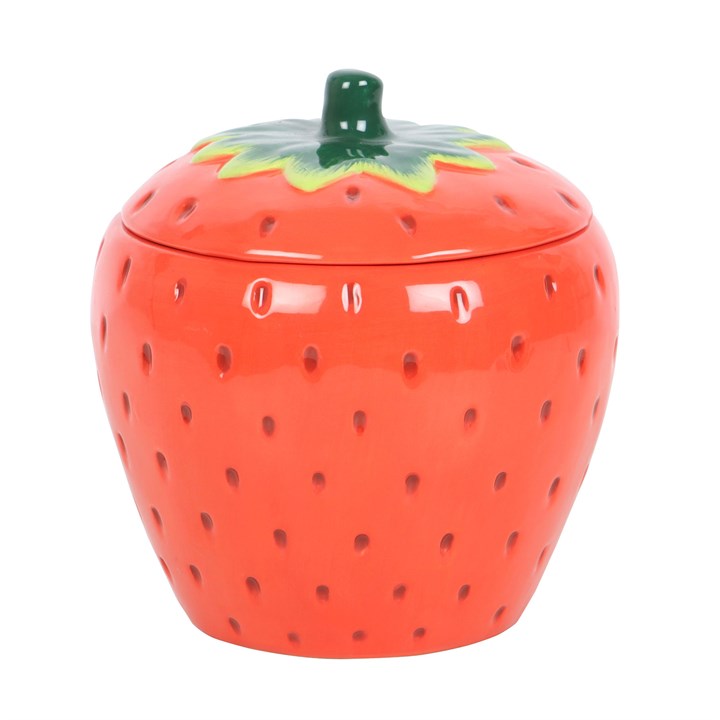 Strawberry Oil Burner Ceramic – Novelty Wax Melt Diffuser