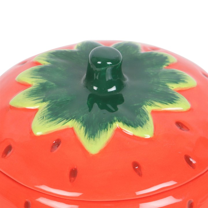 Strawberry Oil Burner Ceramic – Novelty Wax Melt Diffuser
