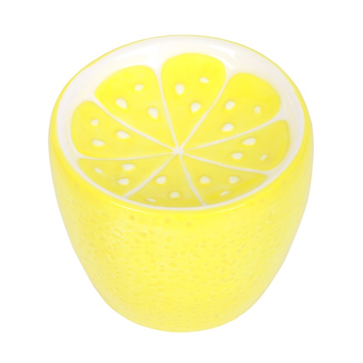 Lemon Oil Burner Ceramic – Novelty Wax Melt & Tealight Diffuser