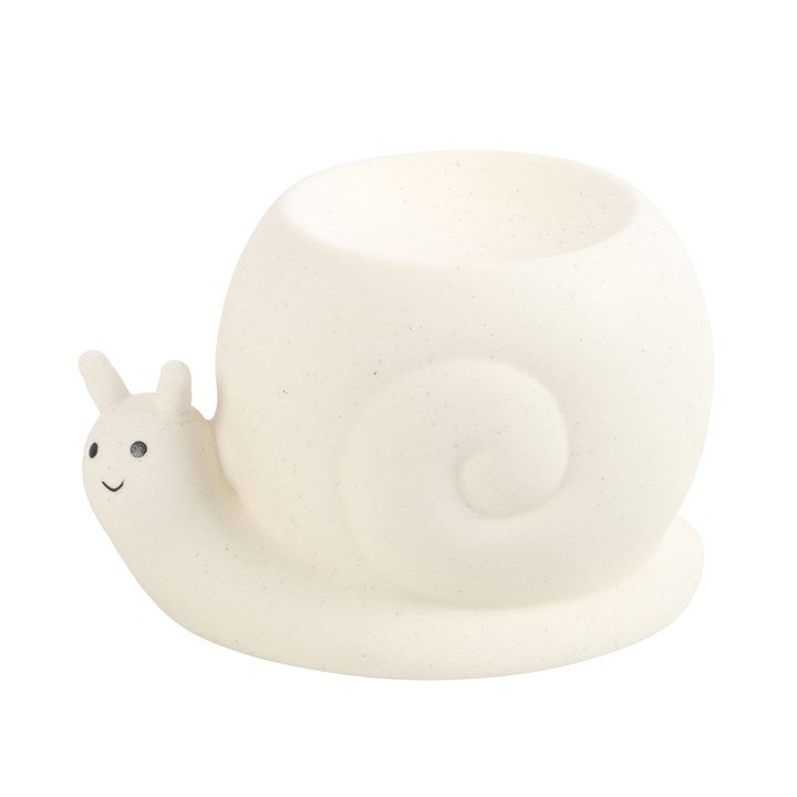Snail Oil Burner Ceramic – Cute Wax Melt & Tealight Diffuser