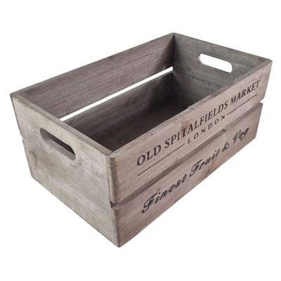 Large Old Spitalfields Market Storage Crate
