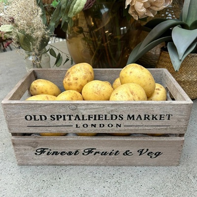 Large Old Spitalfields Market Storage Crate