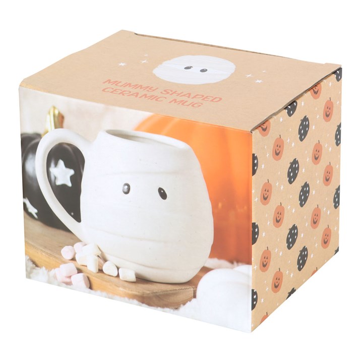 Mummy Halloween Mug – Spooky Ceramic Coffee Cup