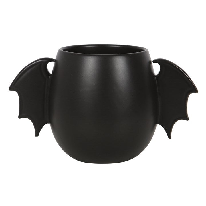 Black Gothic Bat Wing Mug 500ml