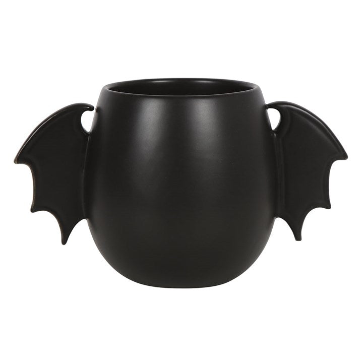 Black Gothic Bat Wing Mug 500ml