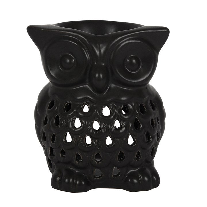 Black Owl Oil Burner – Ceramic Wax Melt & Tealight Diffuser
