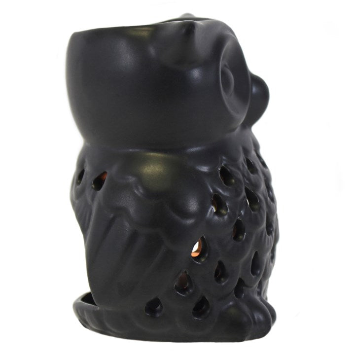 Black Owl Oil Burner – Ceramic Wax Melt & Tealight Diffuser