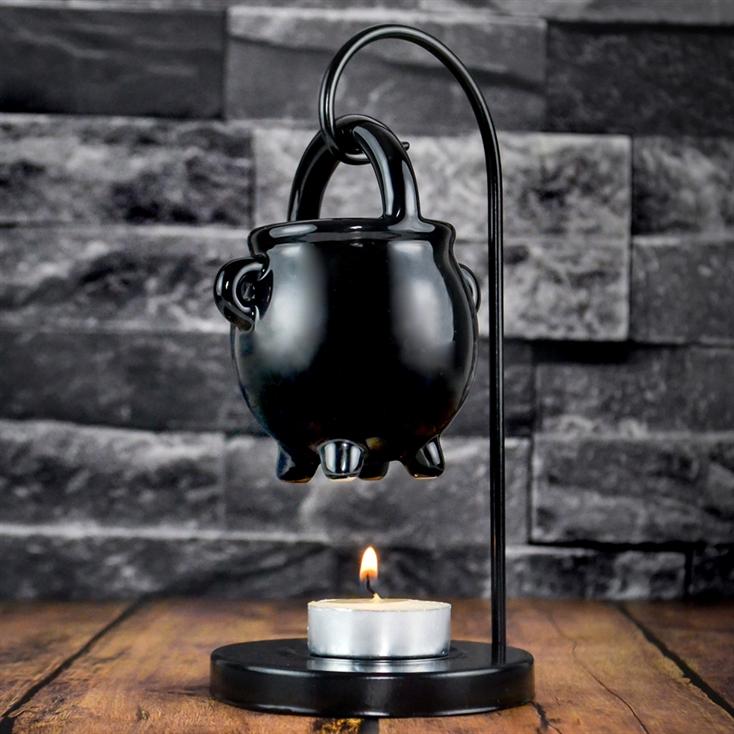Hanging Cauldron Oil Burner – Gothic Witchy Home Fragrance Burner