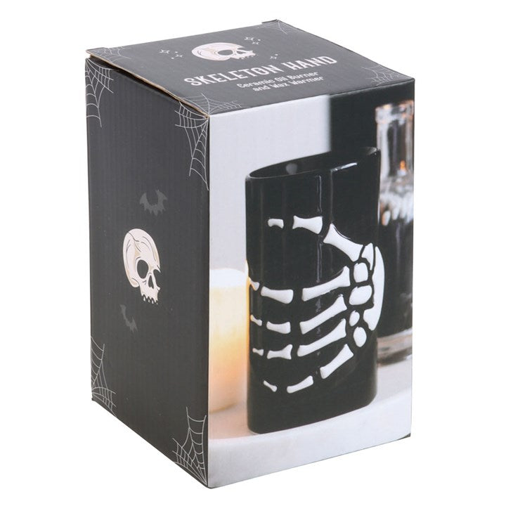 Skeleton Hand Oil Burner – Gothic Wax Melt & Tealight Diffuser