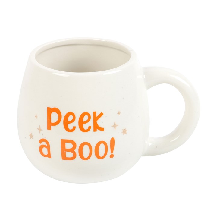 Peekaboo Ghost Mug 500ml – Hidden Surprise Halloween Cup