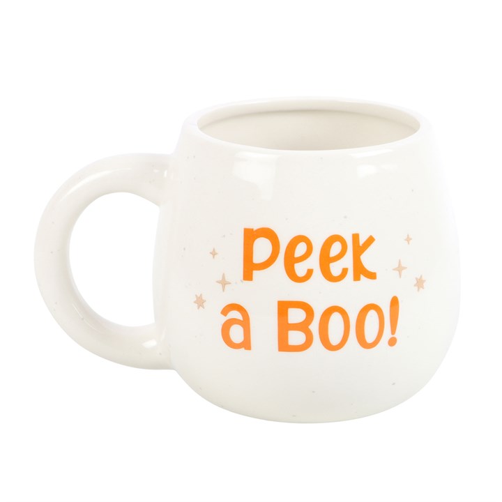 Peekaboo Ghost Mug 500ml – Hidden Surprise Halloween Cup