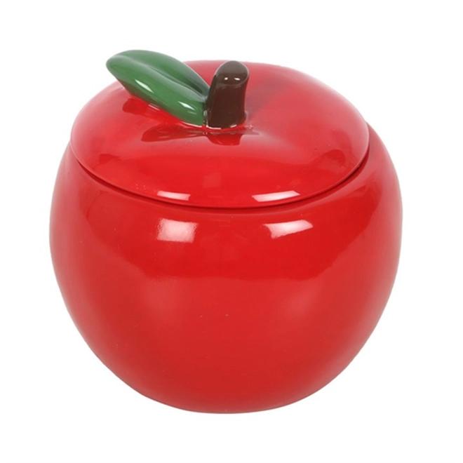 Red Apple Shaped Candle Jar – Novelty Country Style Scented Candle