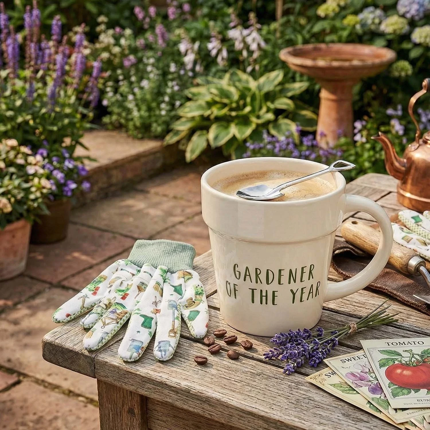 Gardener of the Year Mug & Gloves Set