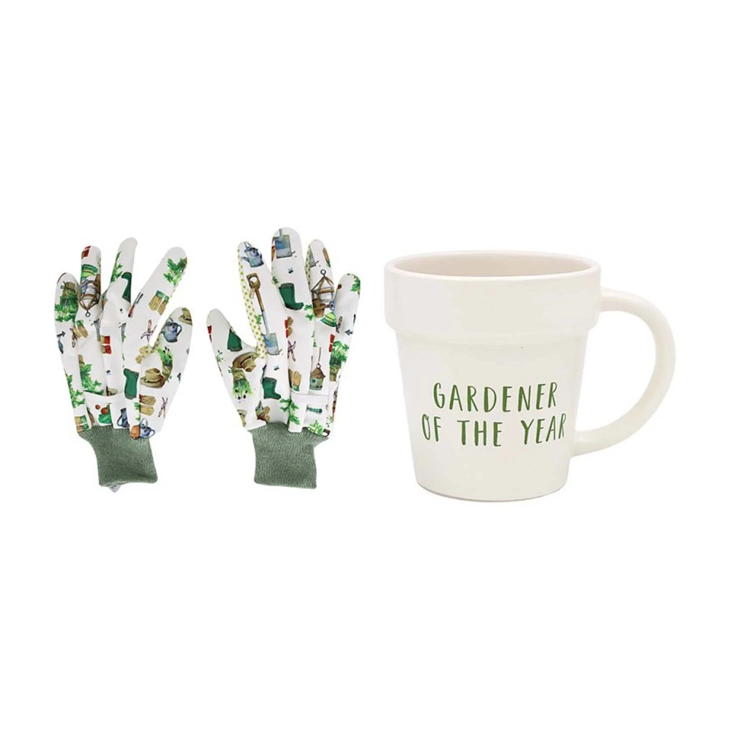 Gardener of the Year Mug & Gloves Set