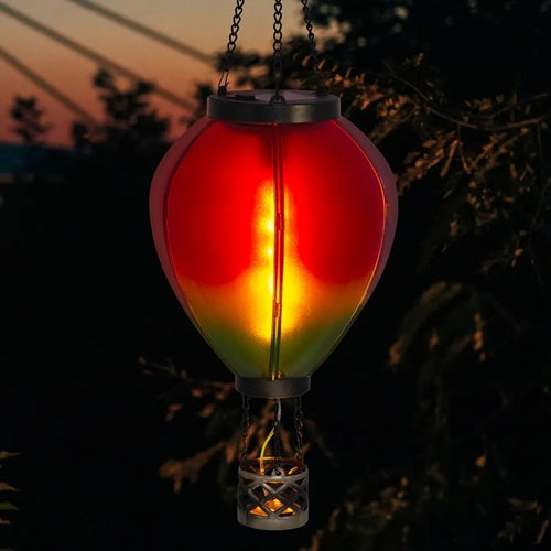 Solar Hot Air Balloon Lantern – Hanging Garden LED Light Decor