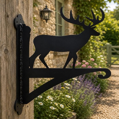 Stag Ornamental Hanging Bracket