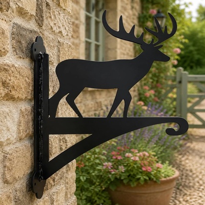 Stag Ornamental Hanging Bracket
