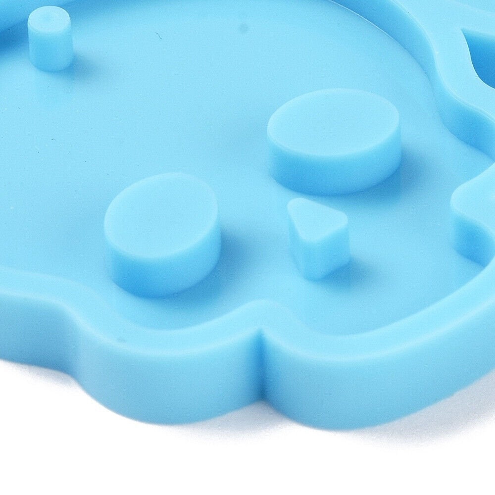 DIY Craft Skull Pendants Silicone Molds Resin Casting Jewelry Making Halloween