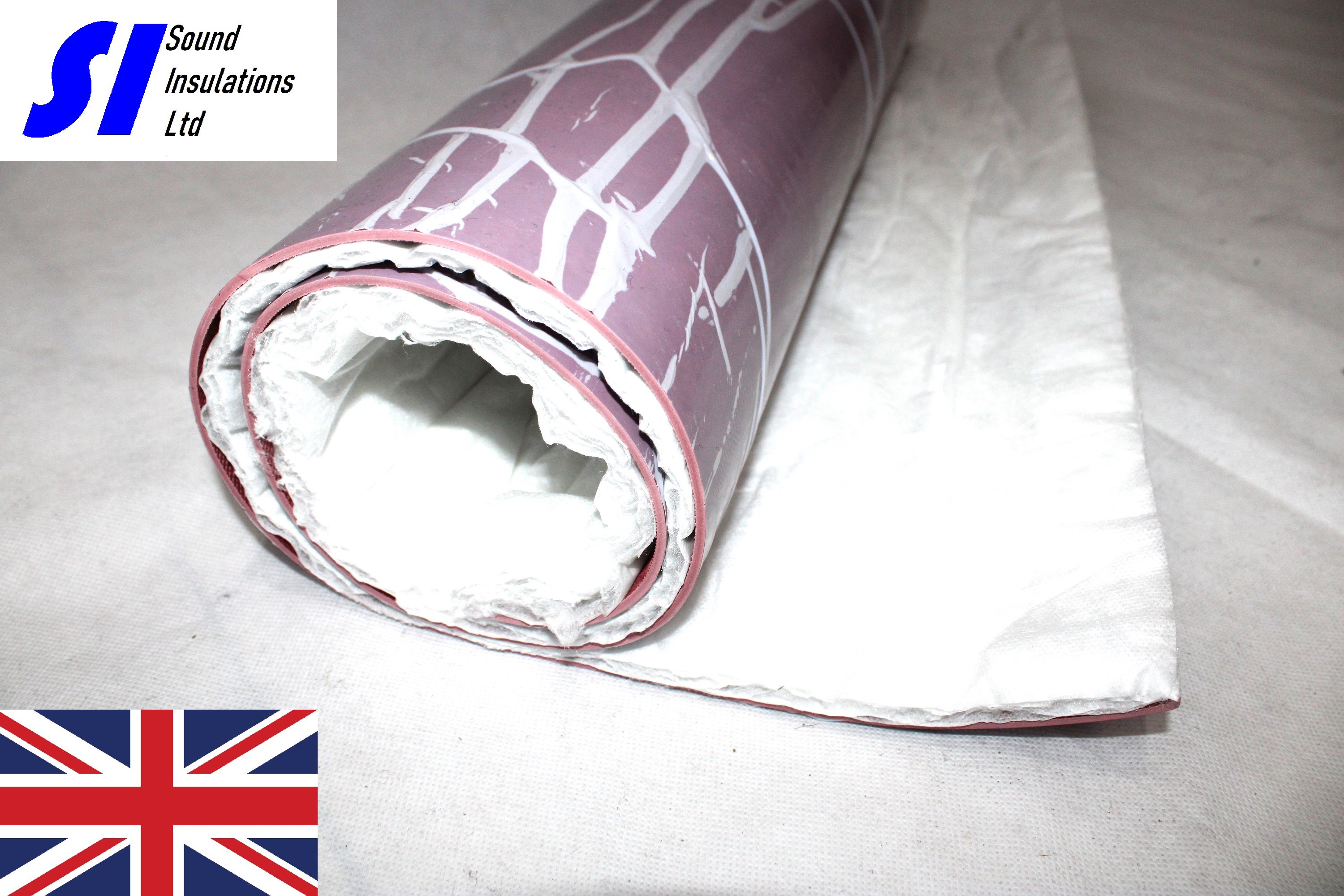 Laminate thermal and acoustic boat insulation 