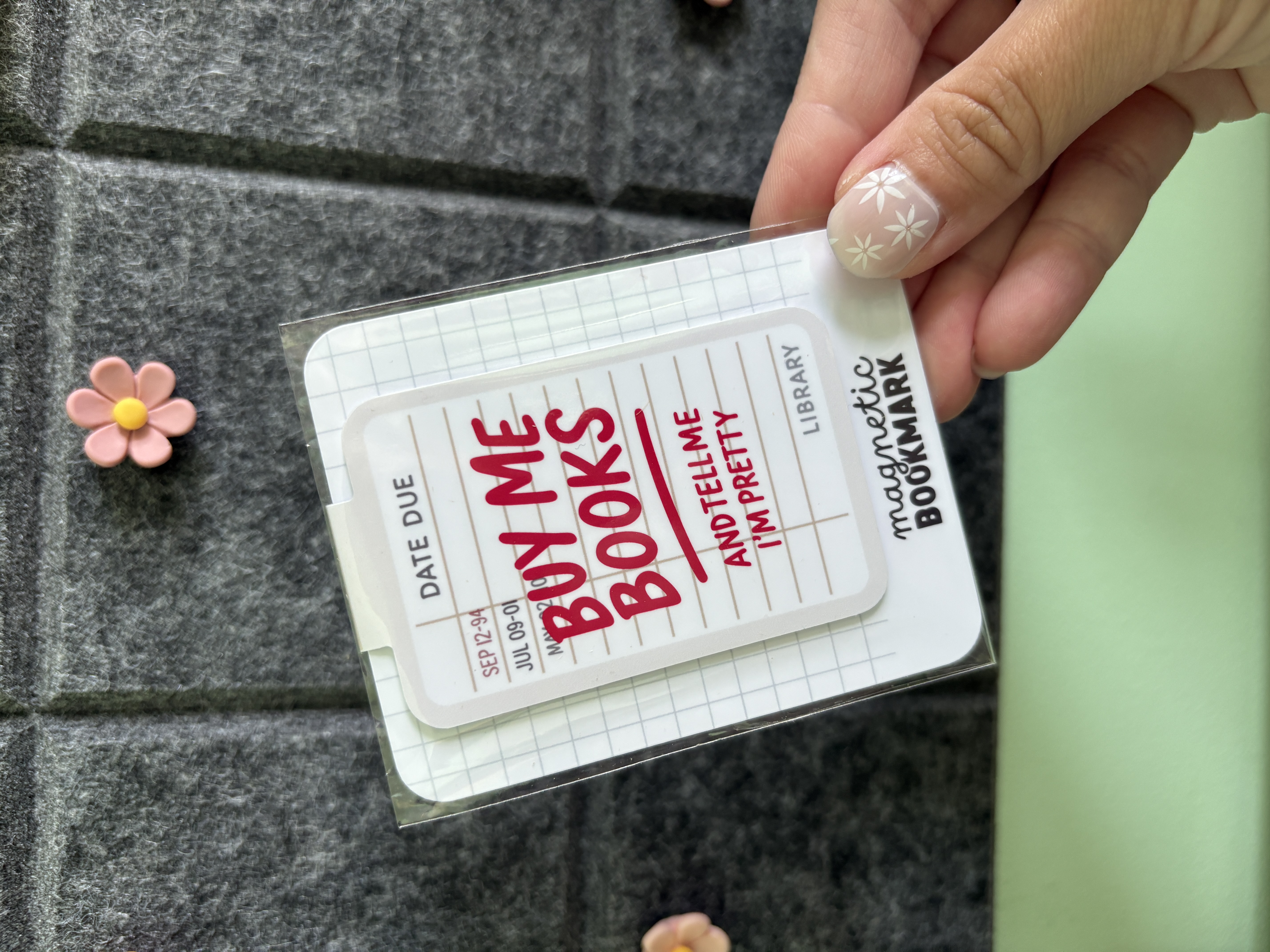 Bookish Magnetic Bookmarks