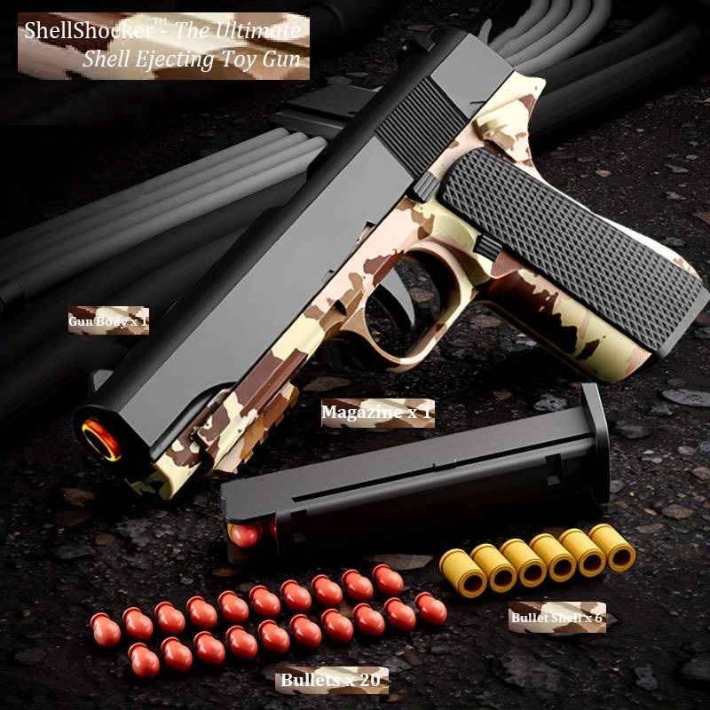Shell Shocker Rarest Guns ShellShocker™ (Camouflage Desert Sand)