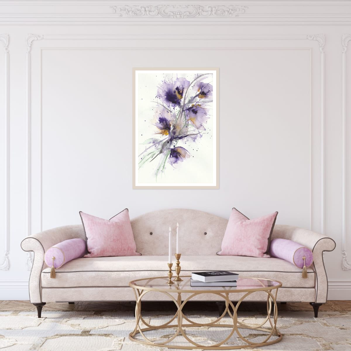 Floral Splash 10"x8" Print