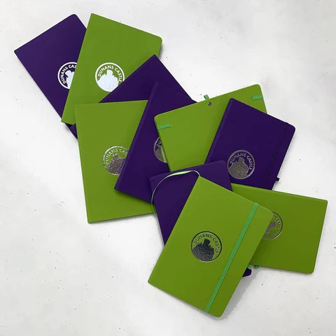 DUNANS CASTLE EMBOSSED A5 NOTEBOOK