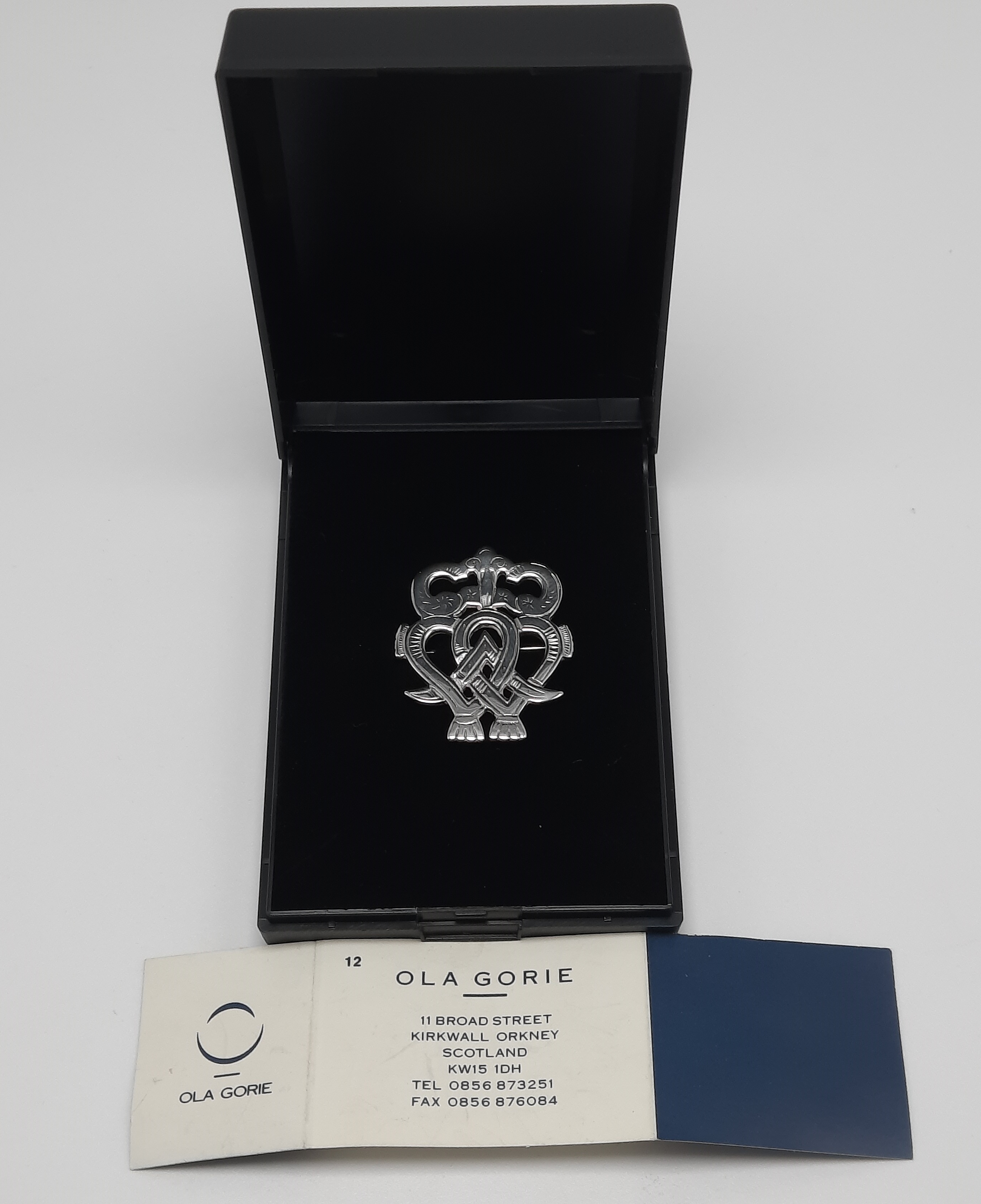 Vintage Sterling Silver Luckenbooth by Ola Gorie