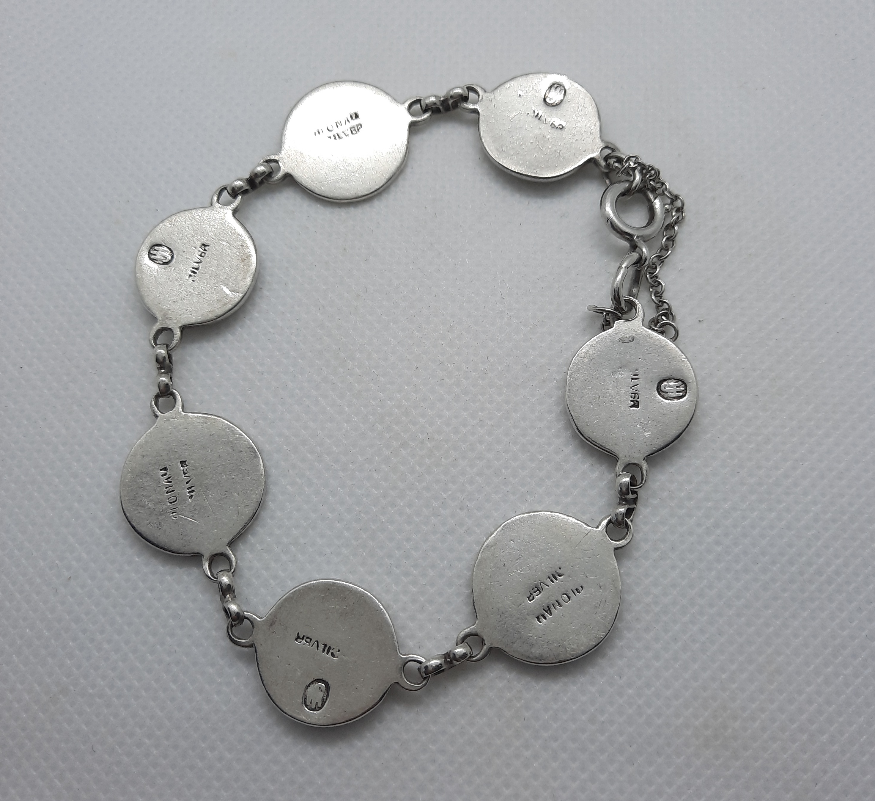 Vintage Sterling Silver John Hart Iona Viking Bracelet